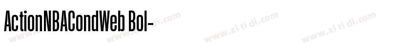 ActionNBACondWeb Bol字体转换